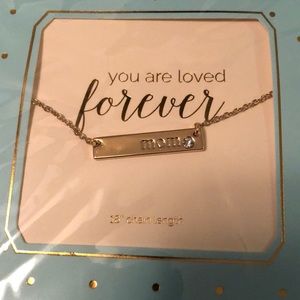 Mud Pie Jewelry - New gold Mom bar necklace stunning Mud Pie Jewelry - New gold Mom bar necklace stunning